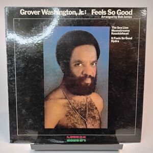 VTG Grover Washington JR Feels So Good Vinyl LP w/ Bob James 1975 Kudu Label